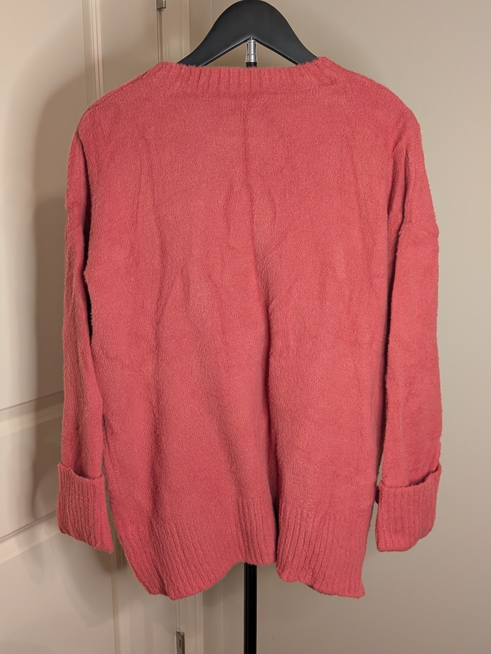 Cozy Women's Coral Pink Sweater
